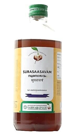 Vaidyaratnam Oushadhasala Surasaasavam