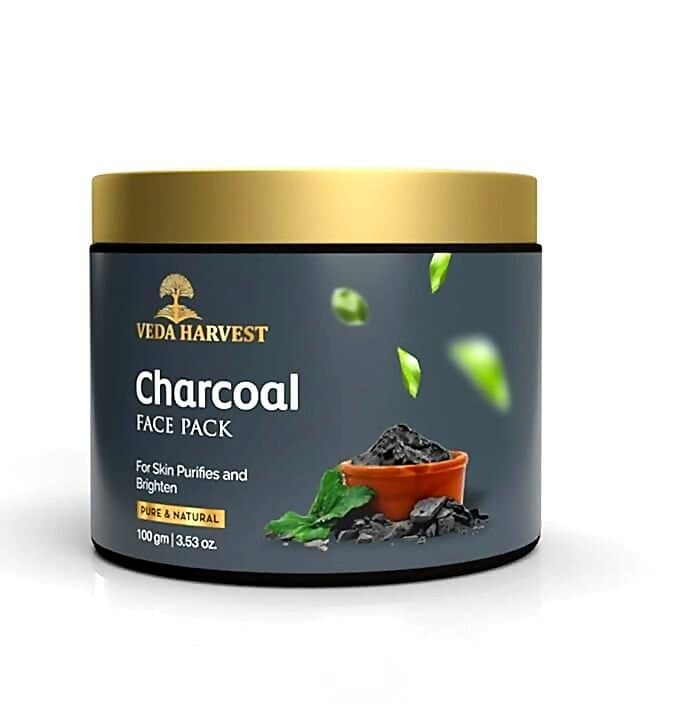 Veda Harvest Charcoal Face Pack