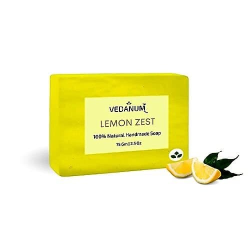 Vedanum Lemon Peel Handmade Routine Soap