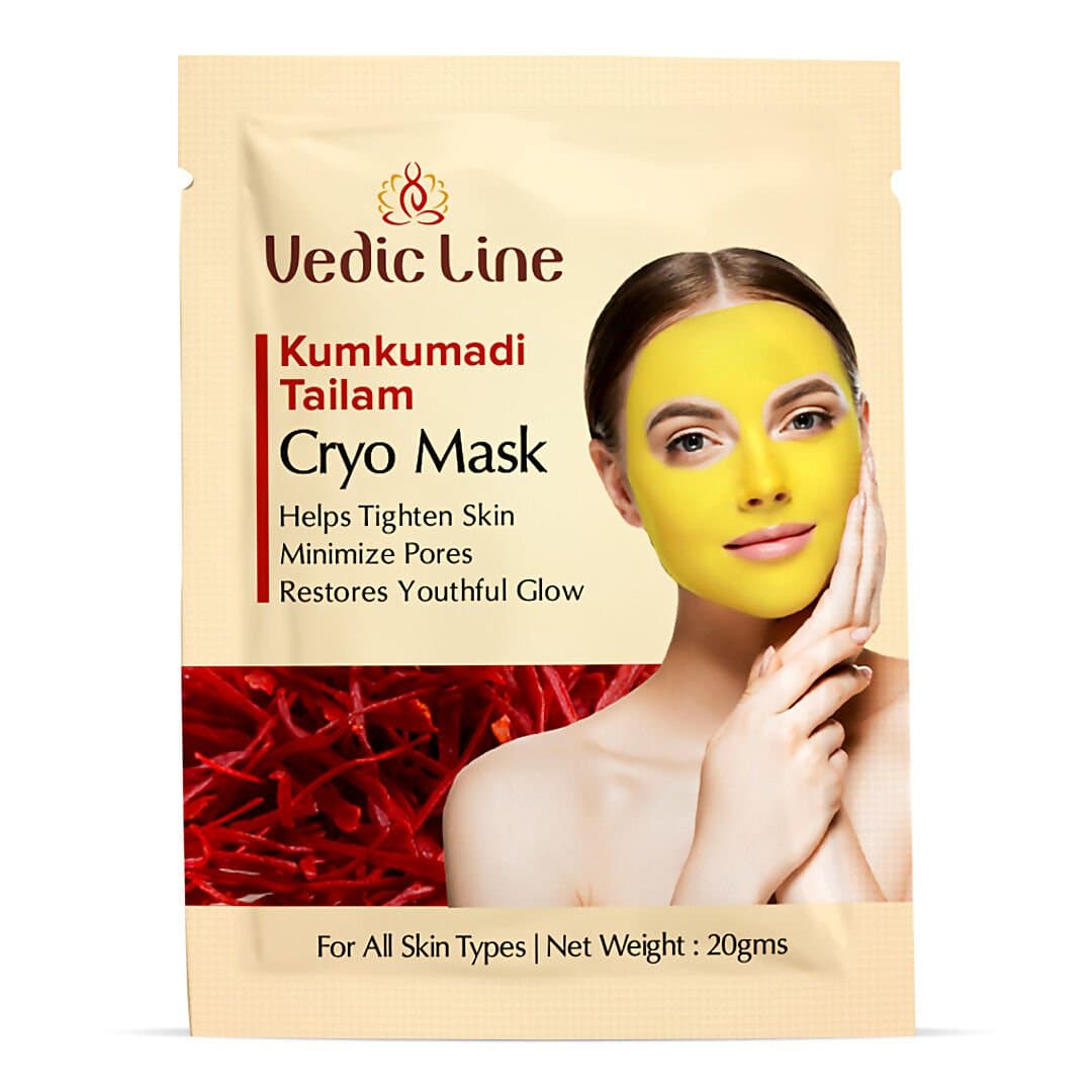 Vedicline Kumkumadi Tailam Cryo Mask