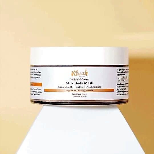 Vilvah Stores Cookie N Cream Body Mask
