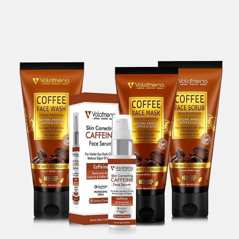  Volamena Organics Coffee Skin Care kit