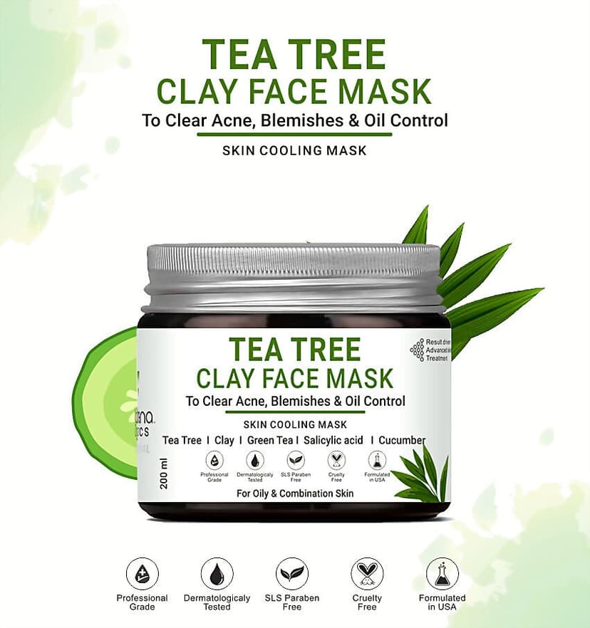 Volamena Tea Tree Clay Face Mask