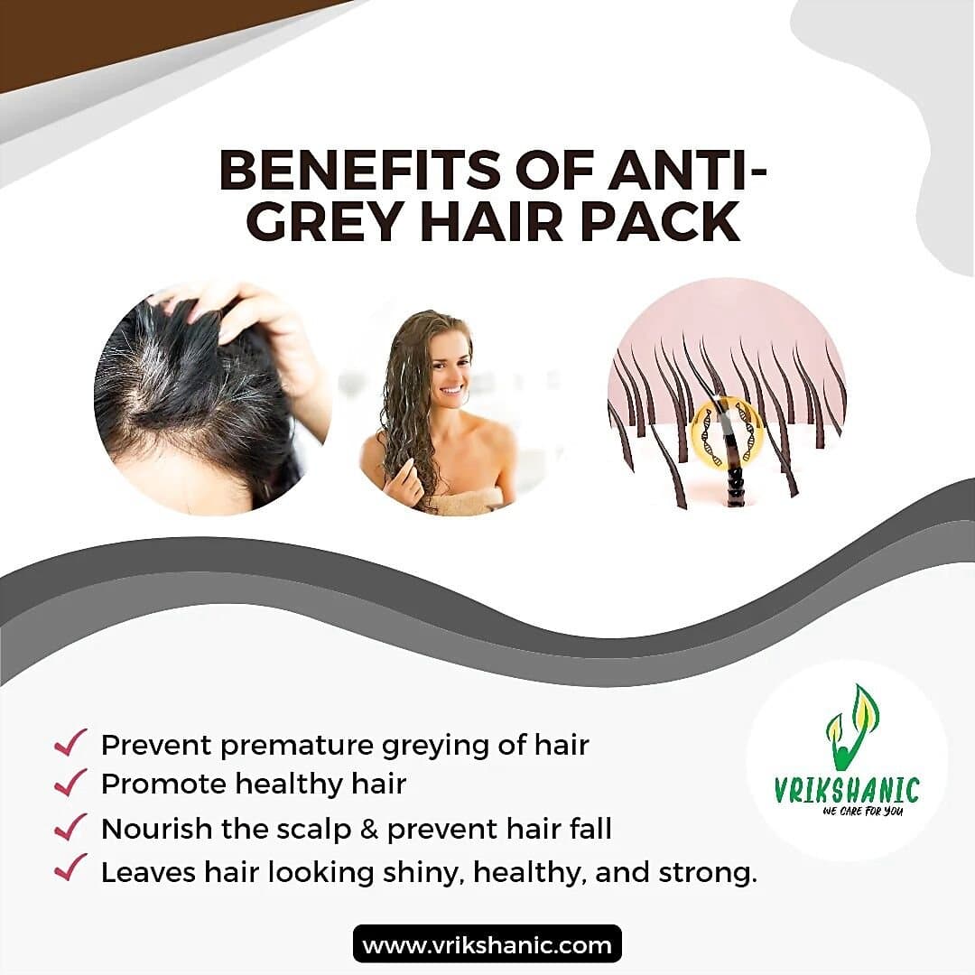 Vrikshanic ANTI GREY HAIR PACK