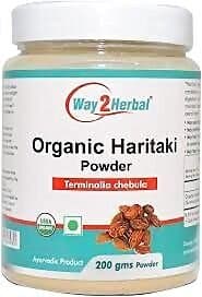 Way2Herbal Organic Haritaki Powder
