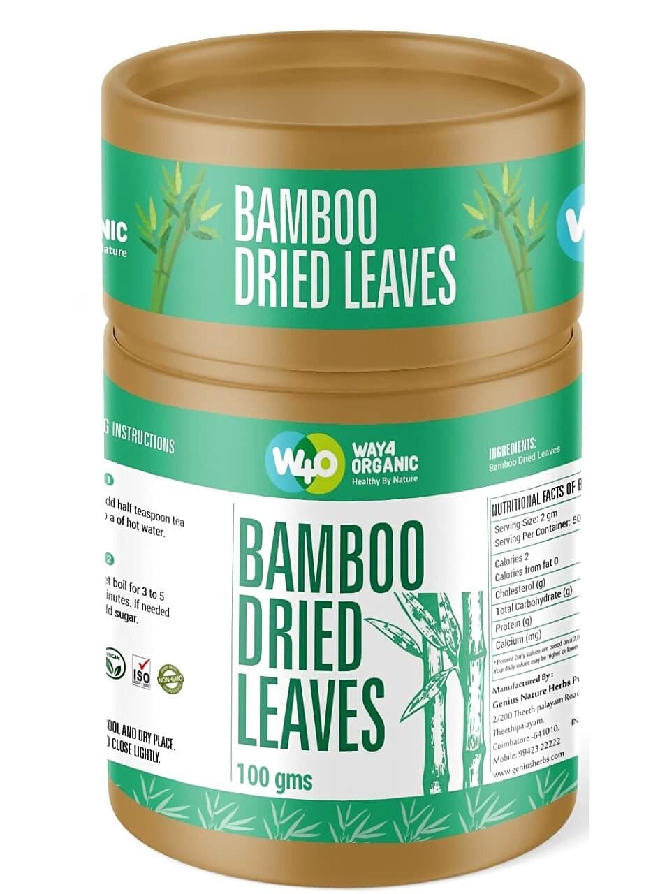 Way4Organic Bamboo Dried Leaves