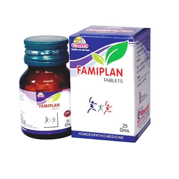 Wheezal Homeopathy Famiplan Tablets