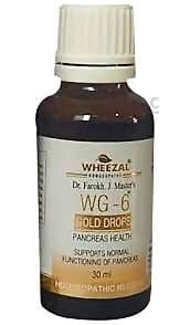 Wheezal Homeopathy Wg-6 Gold Drops