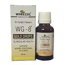 Wheezal Homeopathy Wg-8 Gold Drops