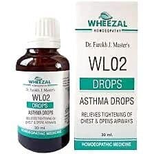 Wheezal Homeopathy Wl-02 Drops