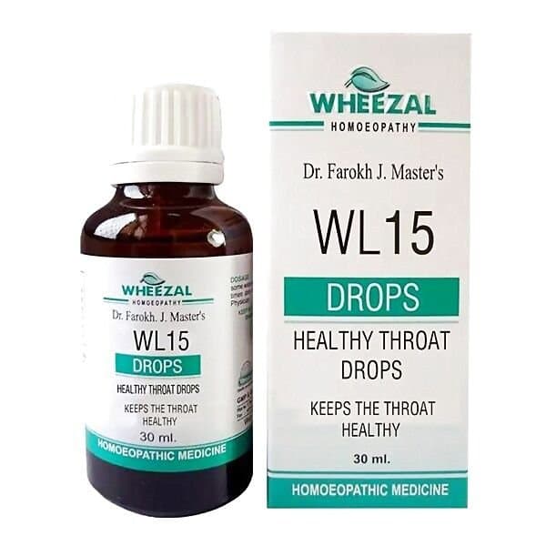 Wheezal Homeopathy Wl-15 Drops