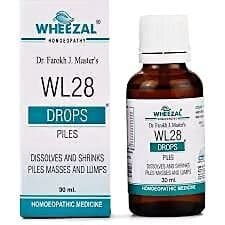 Wheezal Homeopathy Wl-28 Drops