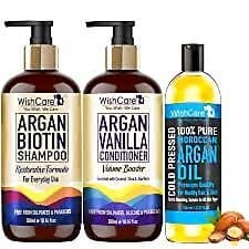 Wishcare Argan Biotin Hair Combo