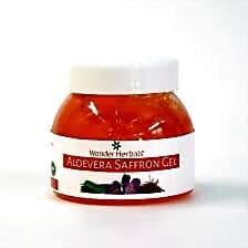 Wonder Herbals Aloevera Saffron Face Gel