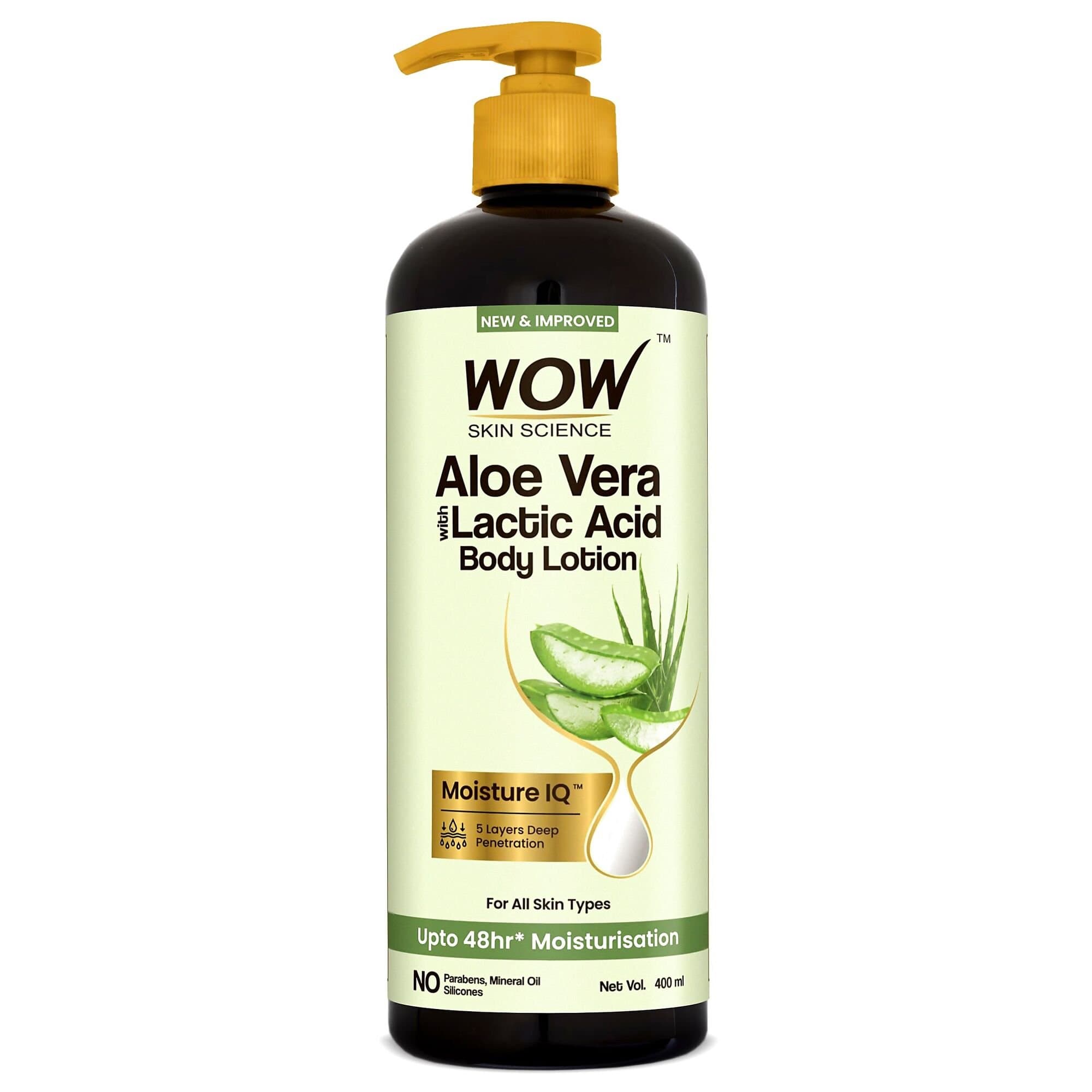 Wow Skin Science Aloe Vera Body Lotion