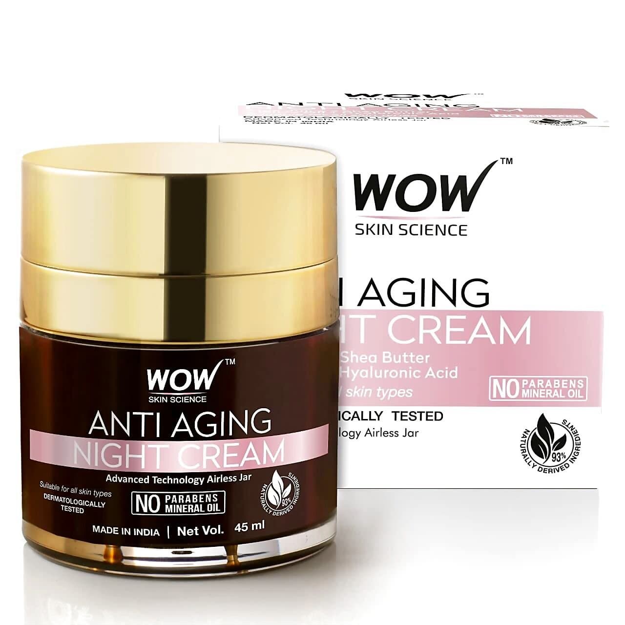 Wow Skin Science Anti Aging Night Cream