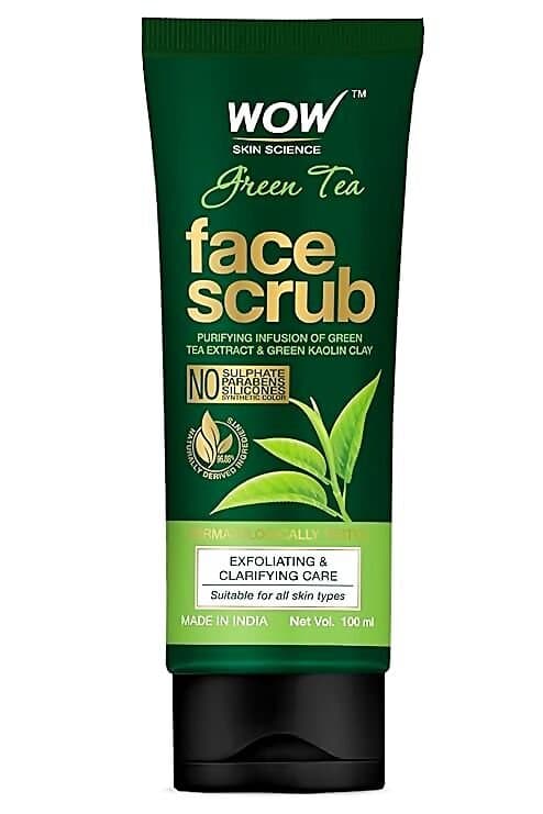 Wow Skin Science Green Tea Face Scrub