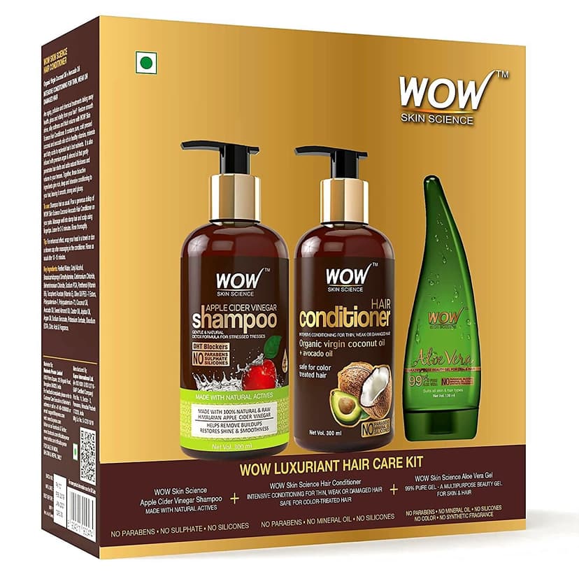 WOW Skin Science Luxuriant Hair care Kit