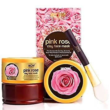 Wow Skin Science Pink Rose Clay Face Mask