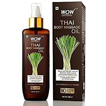 Wow Skin Science Thai Body Massage Oil
