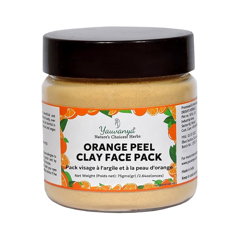 Yauvanya Orange Peel Clay Face Pack