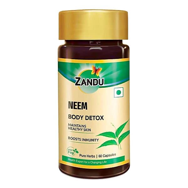 Zandu Neem Body Detox Capsules