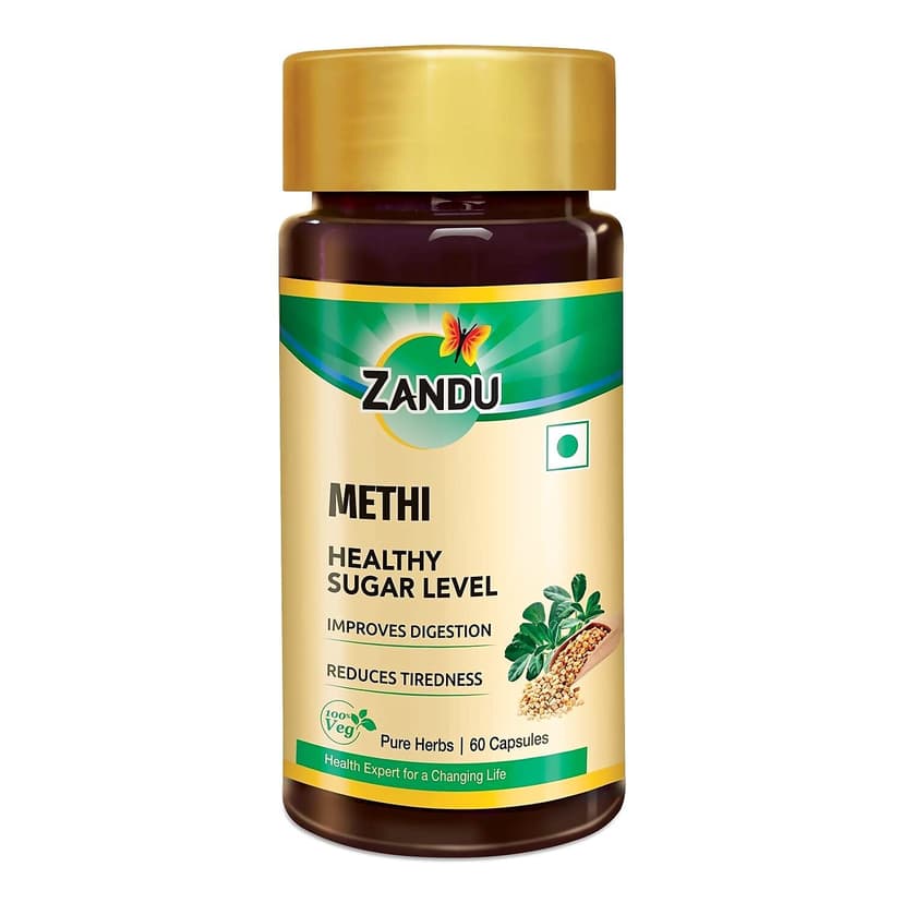 Zandu Pure Methi Capsules