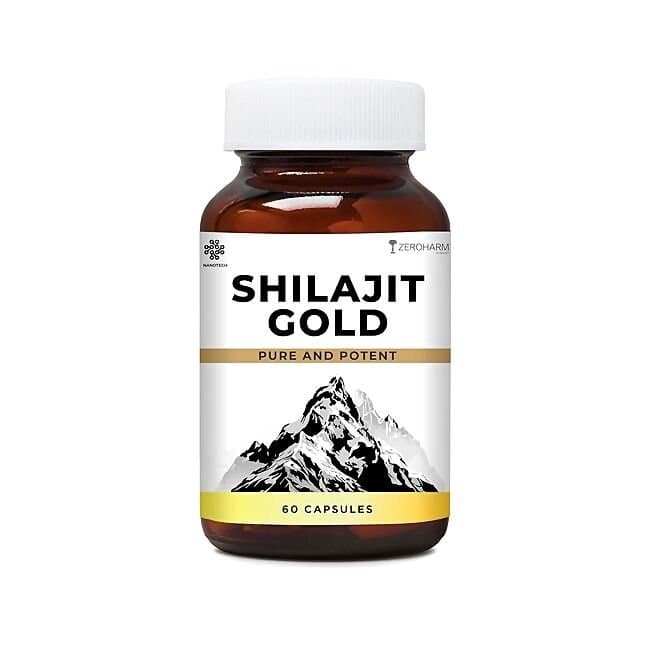 Zeroharm Shilajit Gold 500 Mg Capsules