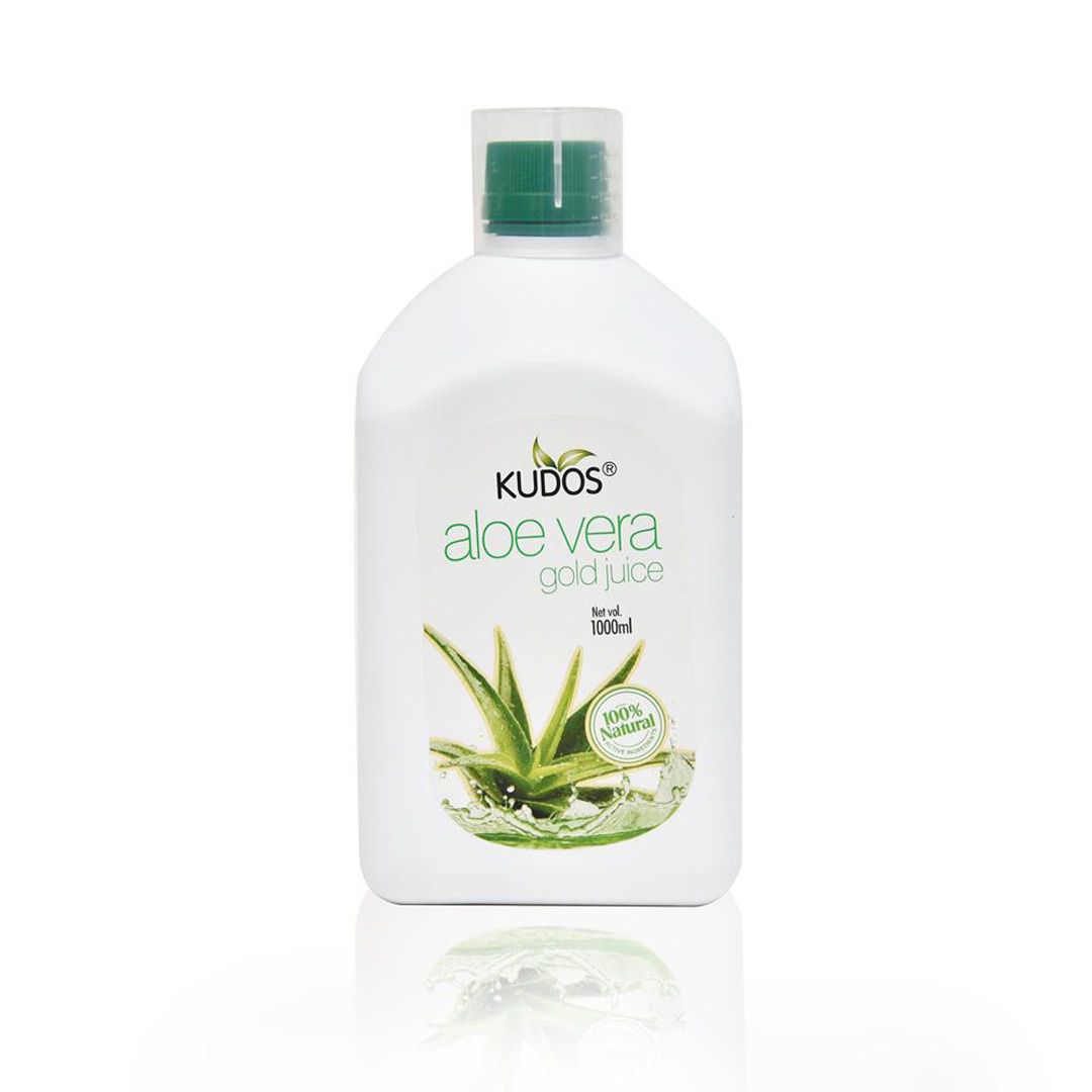 Kudos Ayurveda Aloevera Gold Juice Beauty and Health Enhancer