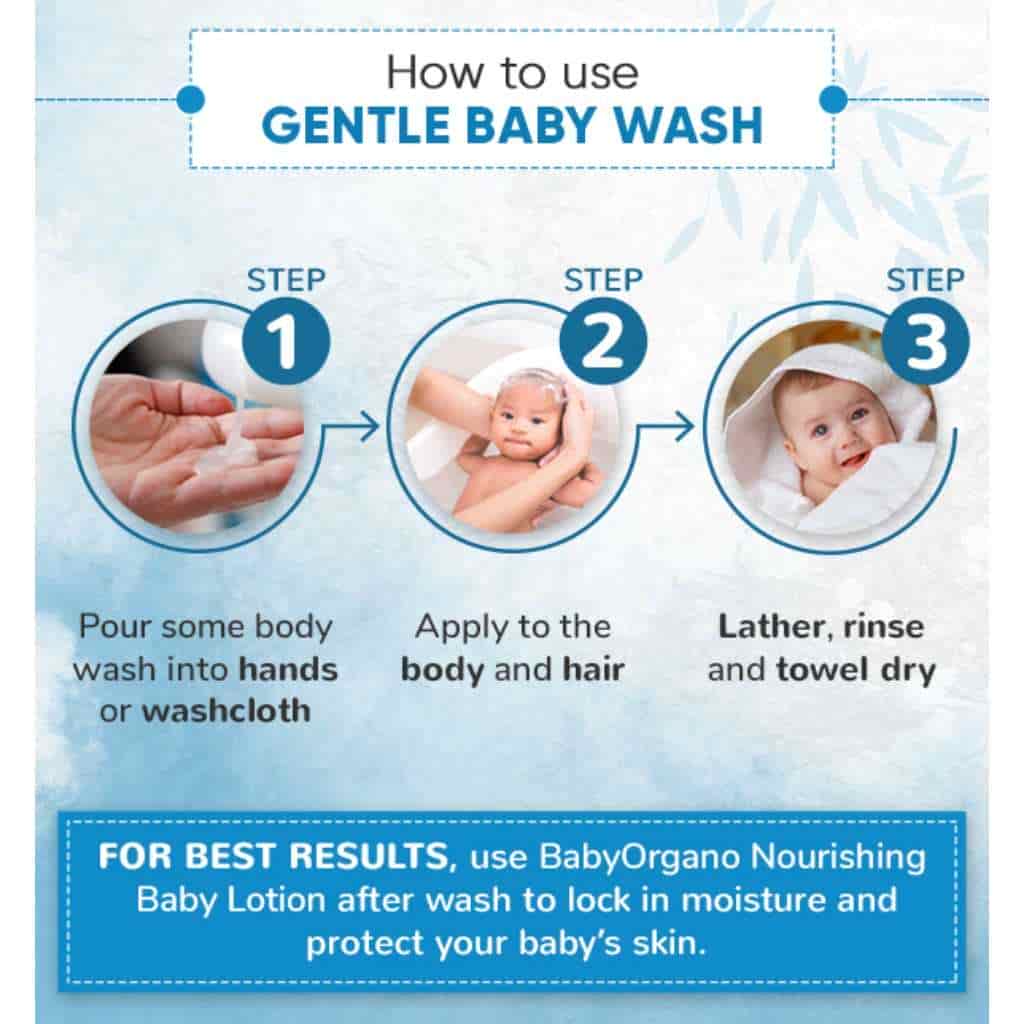 Baby Organo Gentle Baby Wash