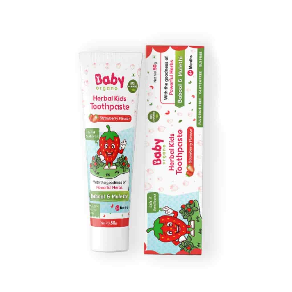 Baby Organo Herbal Kids Toothpaste