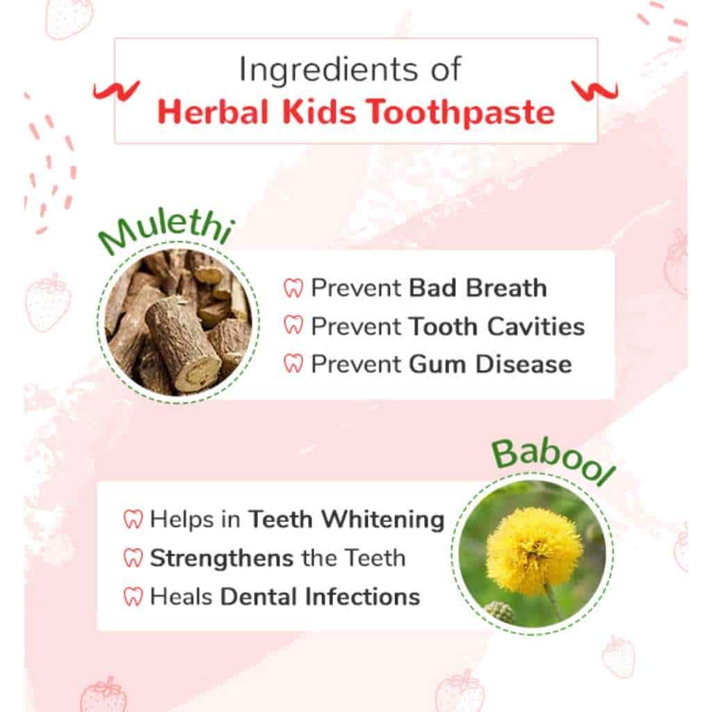 Baby Organo Herbal Kids Toothpaste