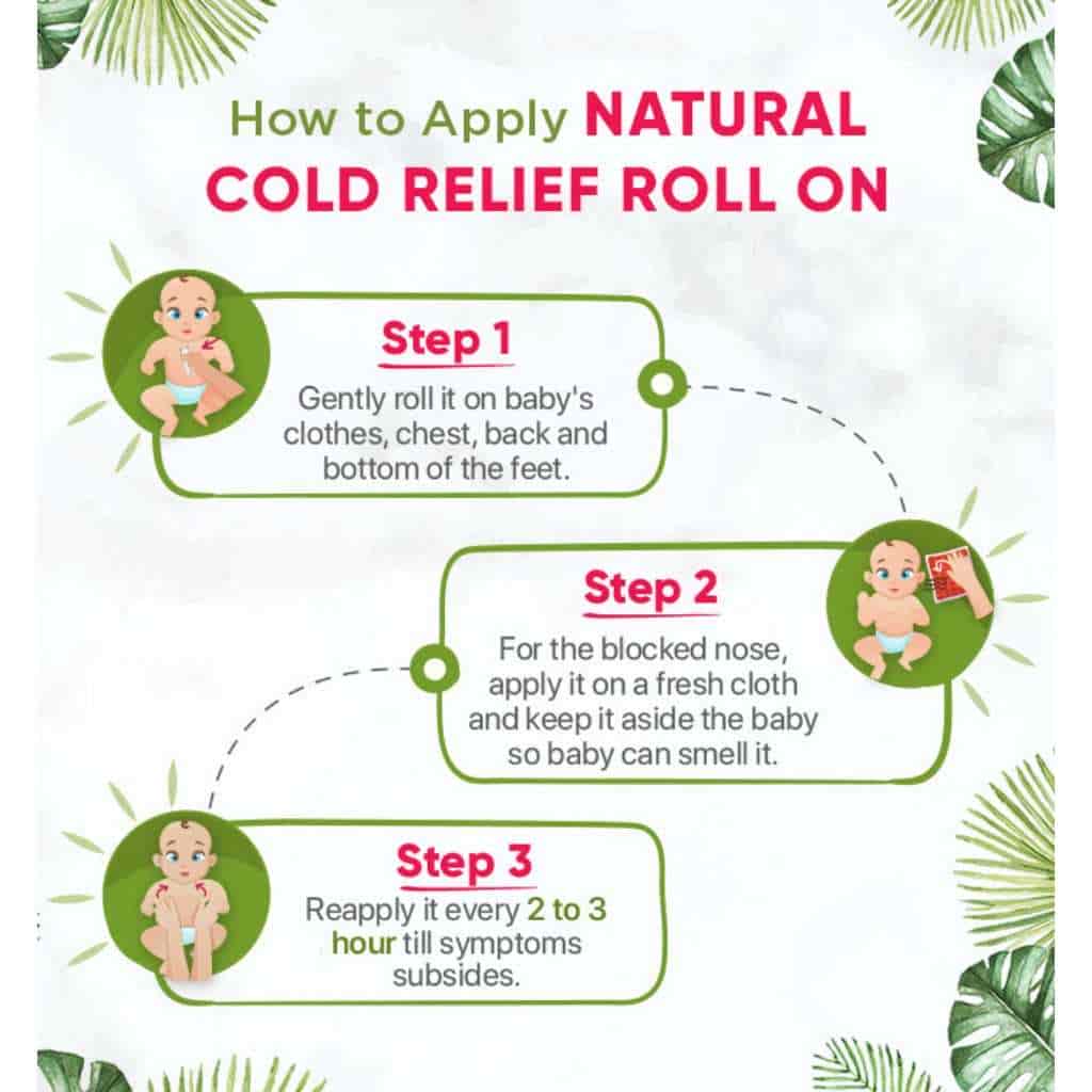 Baby Organo Natural Cold Relief Roll On