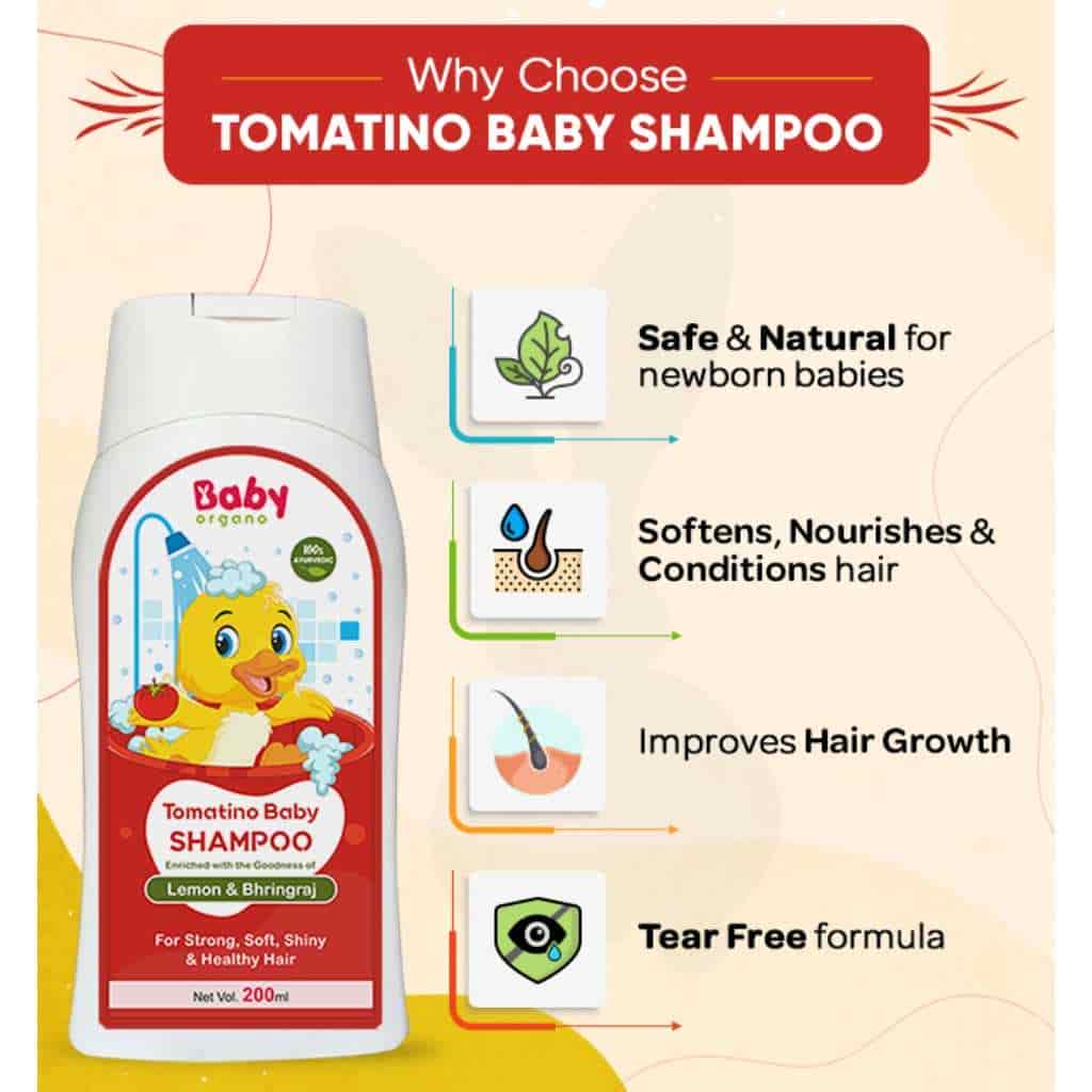 Baby Organo Tomatino Baby Shampoo