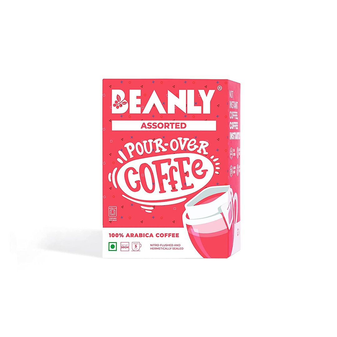 Beanly Pour Over Coffee - Assorted Drip Bags
