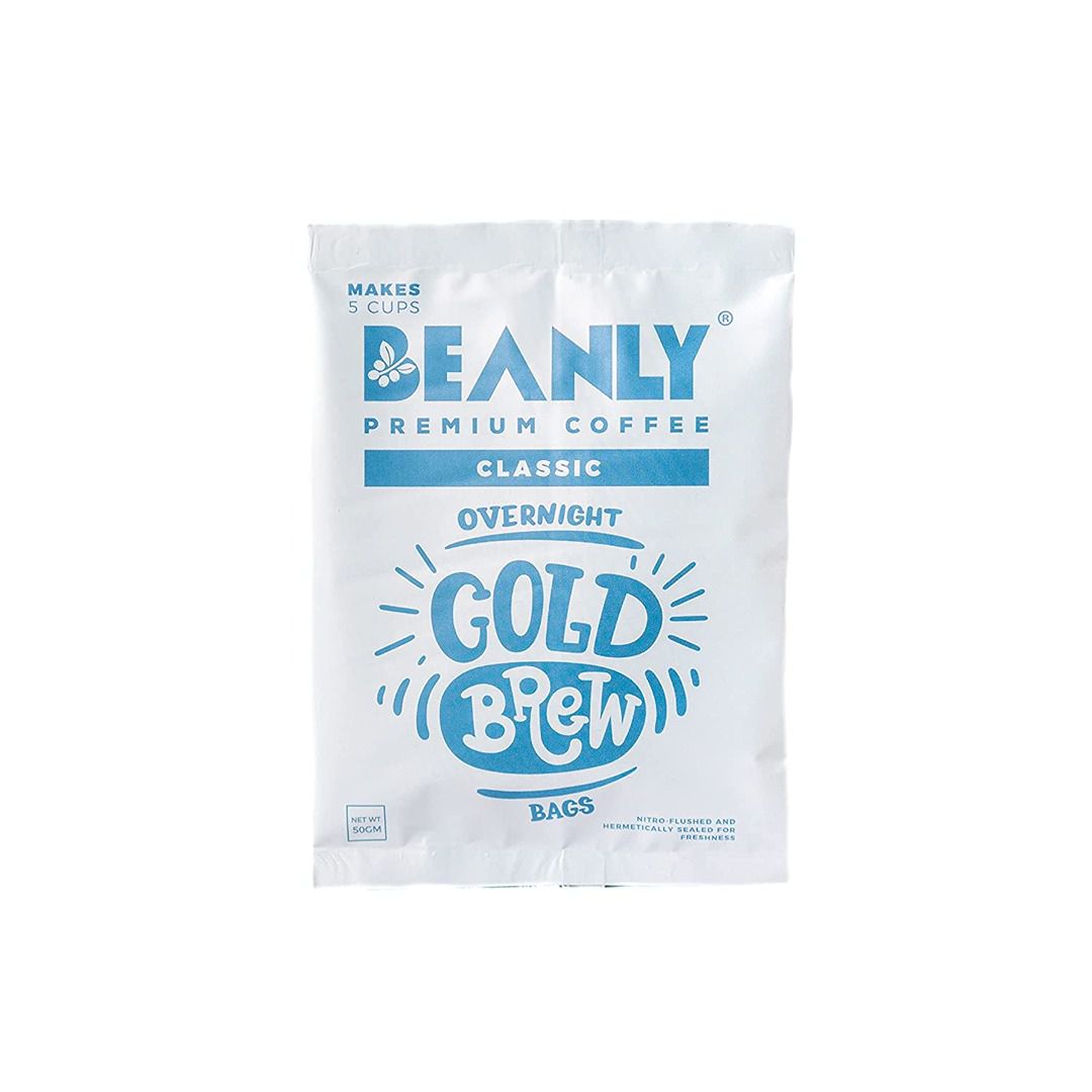 Beanly Overnight Coffee - Classic Cold Brew Bags 