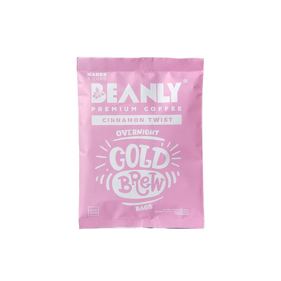 Beanly Overnight Coffee - Cinnamon Cold Brew Bags