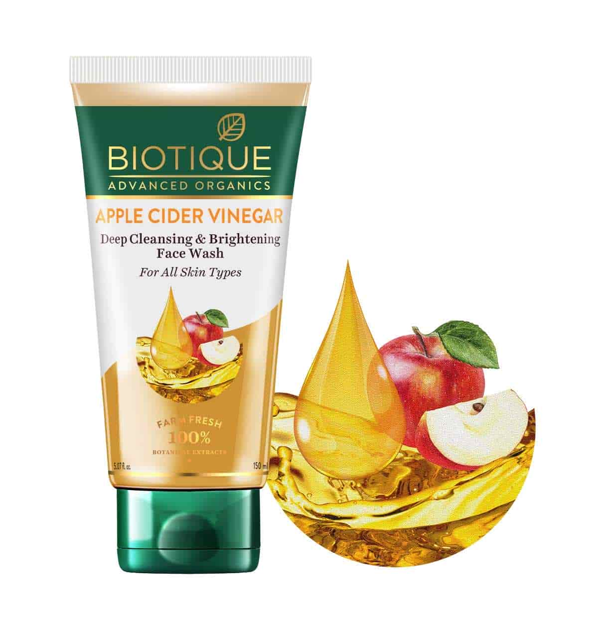 Biotique Apple Cider Vinegar Deep Cleansing Face Wash