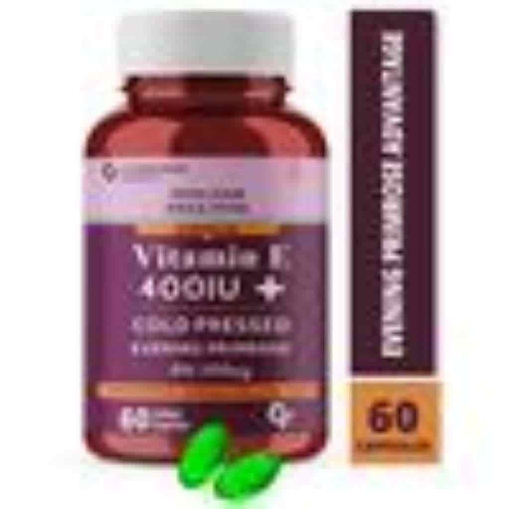 Carbamide Forte Vitamin E 400 Iu & Evening Primrose Oil 100Mg Caps For Skin Face And Hair Growth