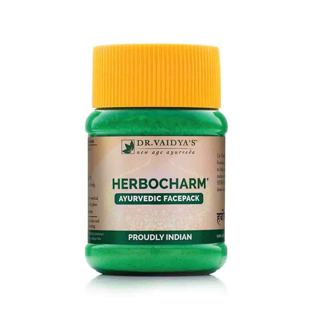 Dr. Vaidyas Herbocharm - Ayurvedic Face Pack for Clear Skin