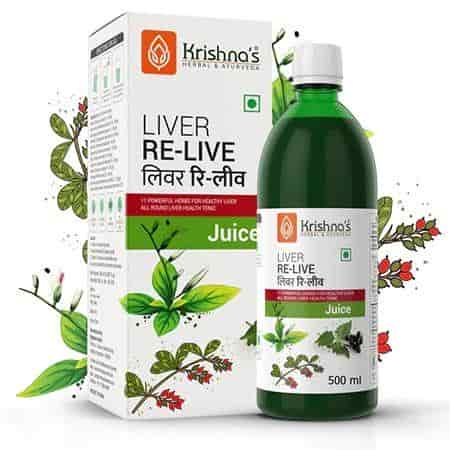 Buy Krishnas Herbal And Ayurveda Liver Re-Live Juice