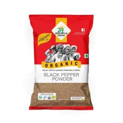 Buy 24 Mantra Organic Black Pepper Powder - 100 gm