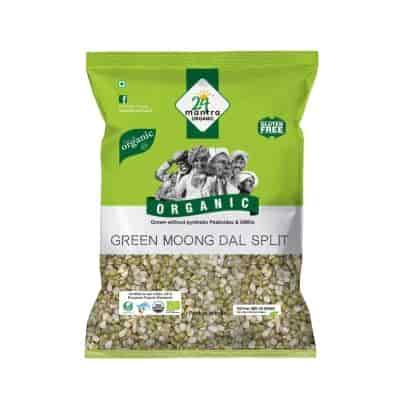 Buy 24 Mantra Organic Green Split Moong Dal