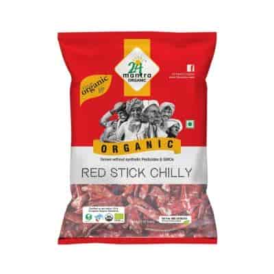 Buy 24 Mantra Organic Red Stick Chilly