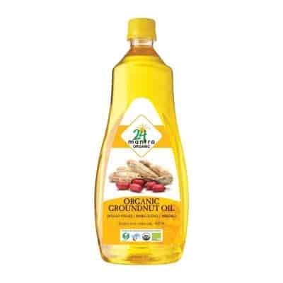 Buy 24 Mantra Organic Groundnut Oil