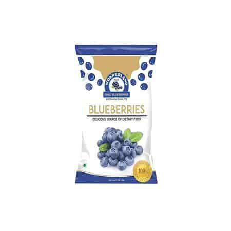 Buy Wonderland Foods Premium Quality Low-Sugar Dried Blueberries
