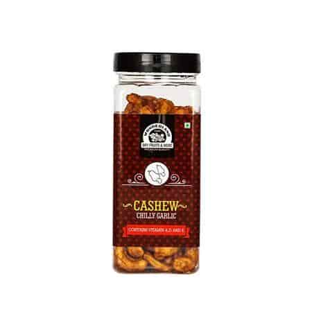 Buy Wonderland Foods Roasted & Salted Chilli Garlic Cashews Nuts