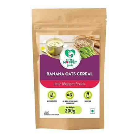 Buy My Little Moppet Banana Oats Cereal 