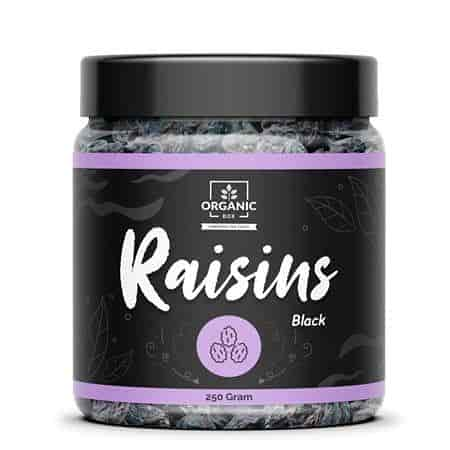 Buy Organic Box Black Raisin - Kali Kishmish