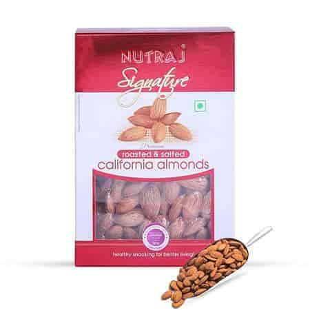 Buy Nutraj Signature Roasted And Salted California Almonds